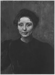 Mademoiselle M. Jouvray. Description selon la source; probablement Madeleine Jouvray, sculptrice française, élève d